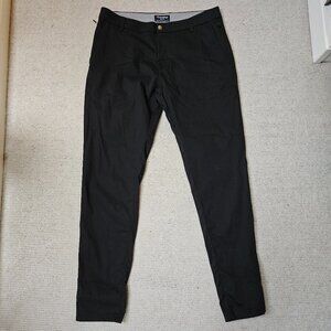 Birddogs Stretch Khakis Black Pants 36 x 34 Unlined Stretch Casual slim fit?